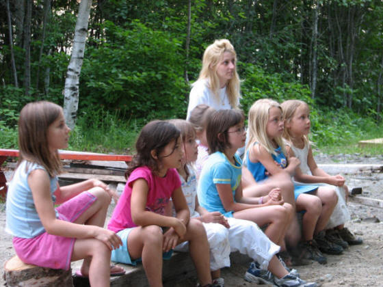 Une présentation en plein air Une présentation en plein air